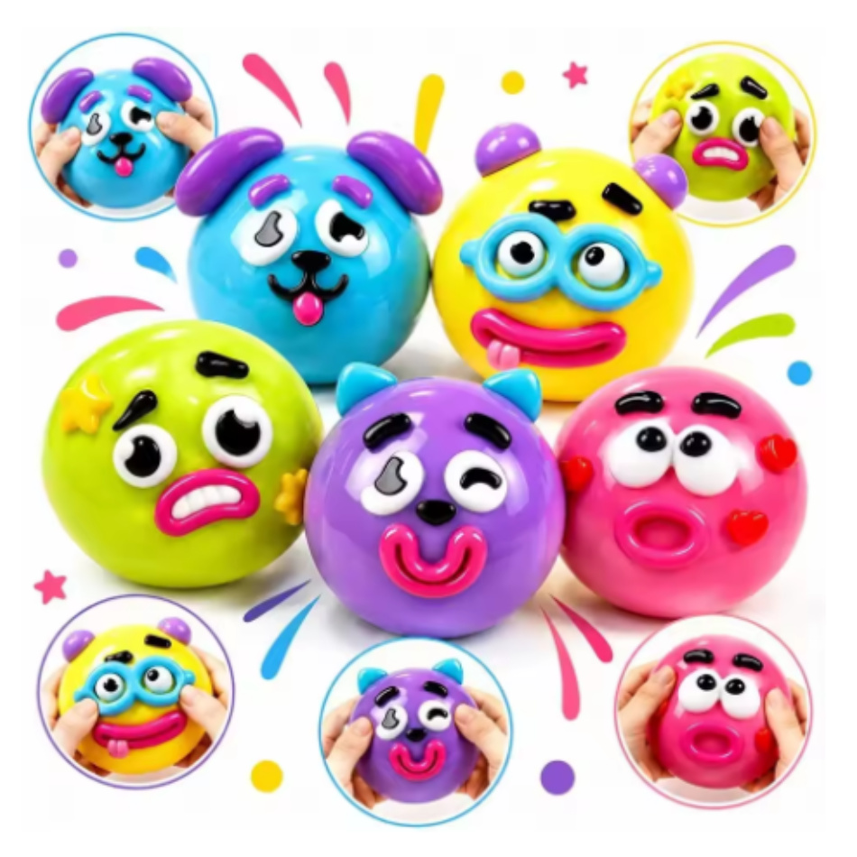 Dog Toys - Blind Box Smushers Curiosities Dog Face