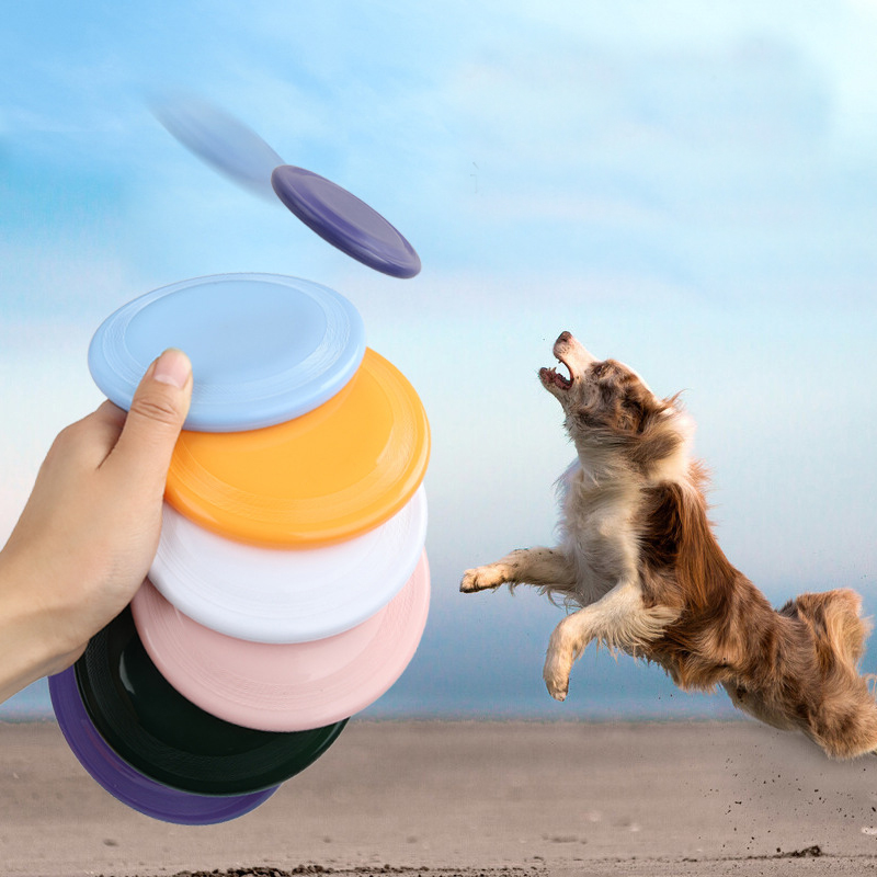 Flying Disc Dog Training Toy - 1pcs Funny Flying Saucer Dog Toy