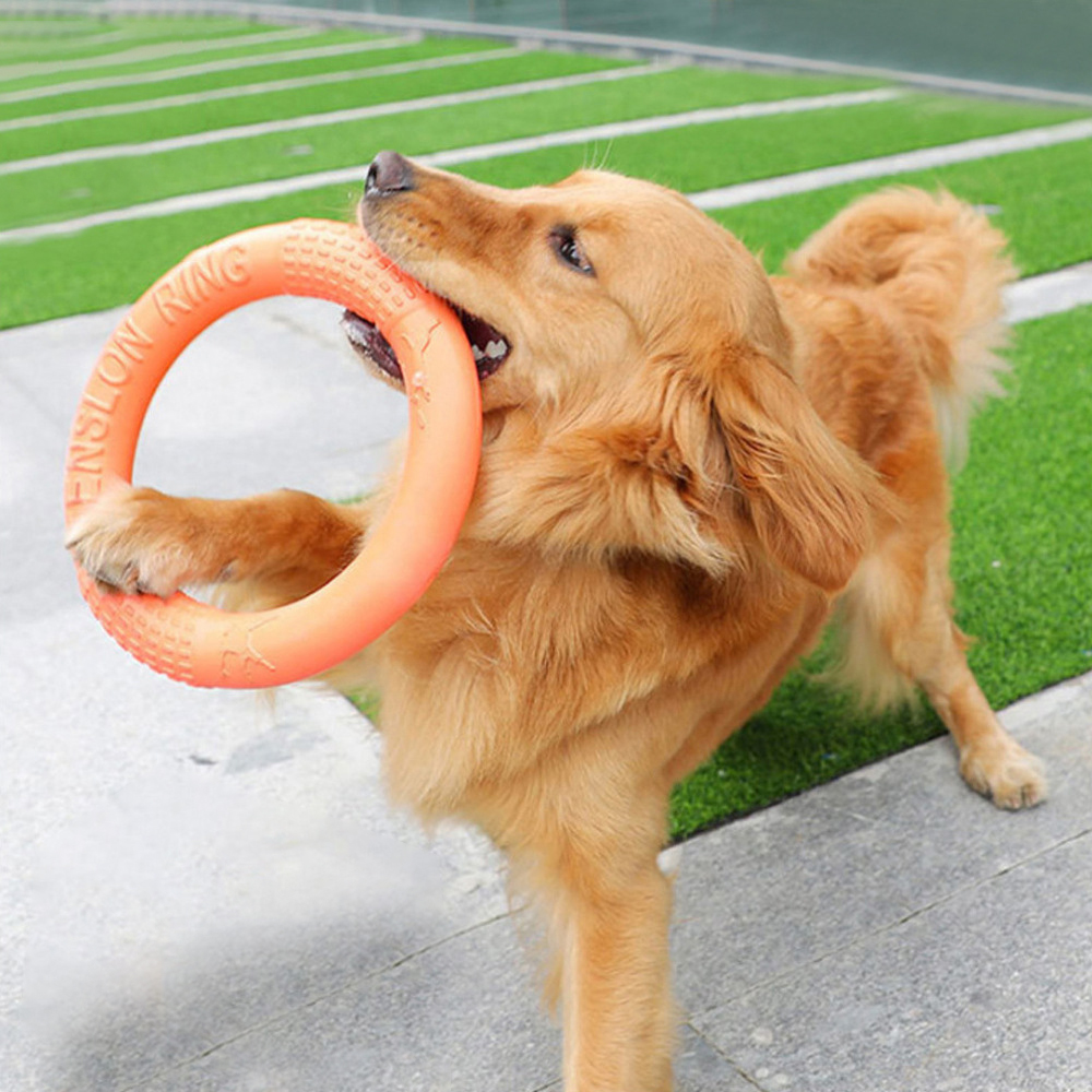 1pc Orange Dog Toys Pet Flying - Flying Disc Dog Training Toy recension och pris
