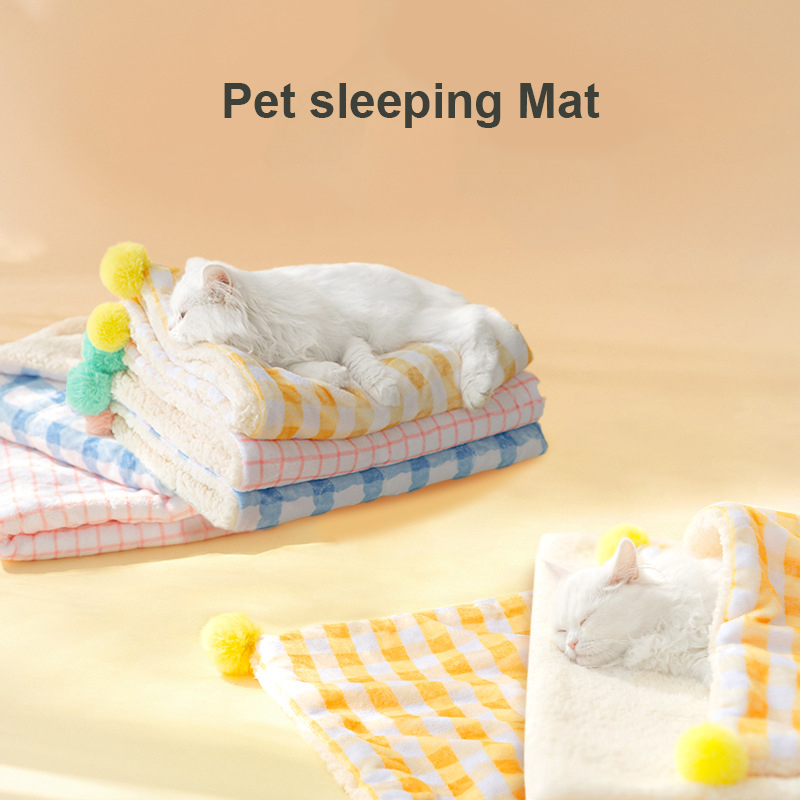 Pet Blanket Soft Plush Sleepin - Pet Beds recension och pris