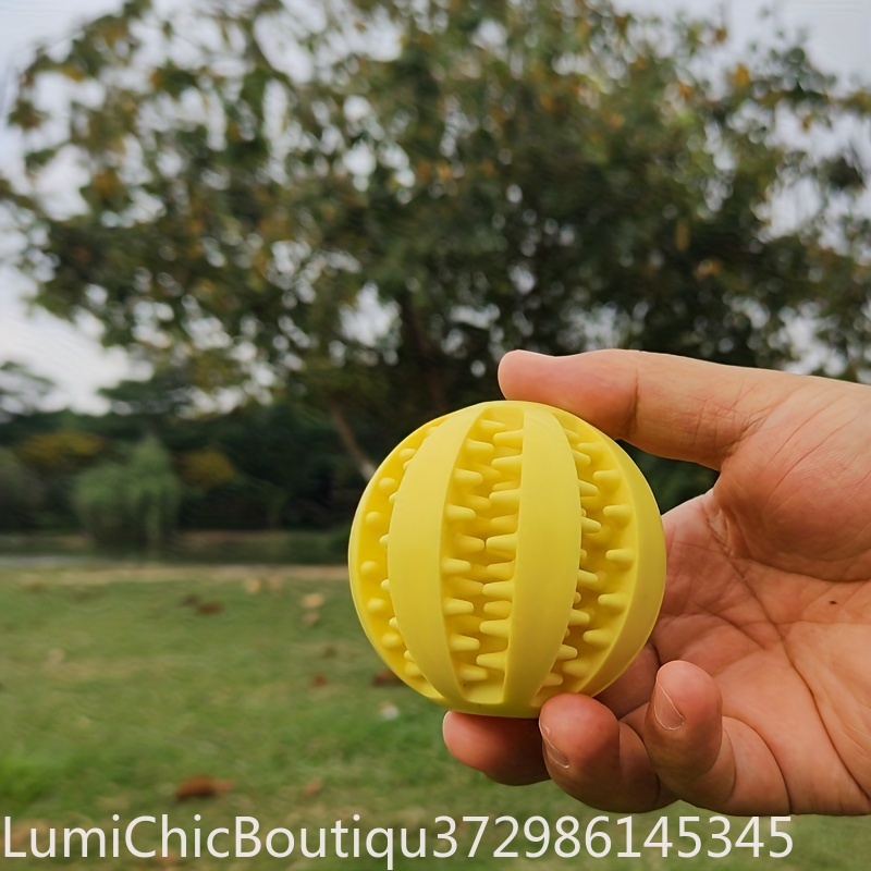 Rubber Treat‑Dispensing Dog Ba - Rubber Treat Dispensing Dog Toy recension och pris