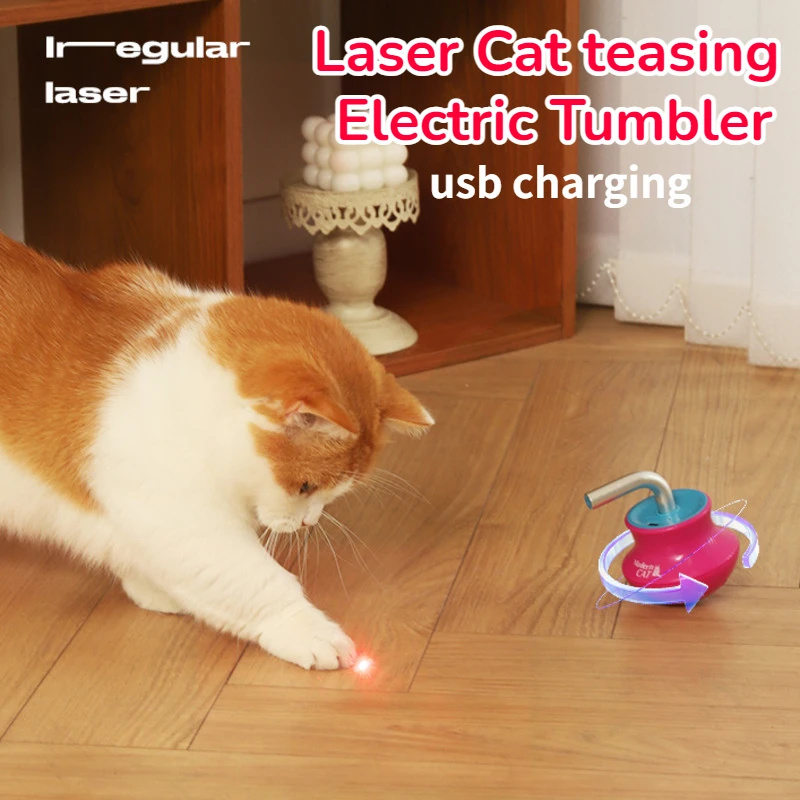 Smart Automatic Laser Cat Toy  - Laser Pointer Cat Toy Automatic recension och pris