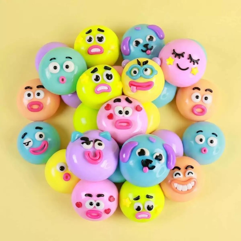 DIY Smushers Squishy Dog Face  - Interactive Squeaky Plush Dog Toy recension och pris