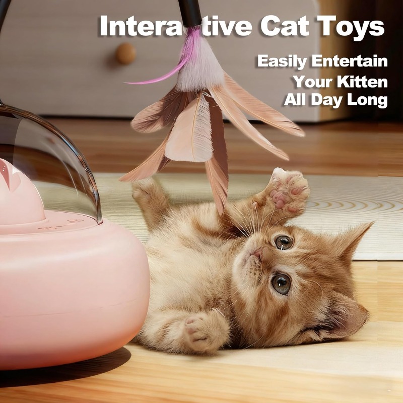 Low Noise 2 in 1 Rechargeable  - Laser Pointer Cat Toy Automatic recension och pris
