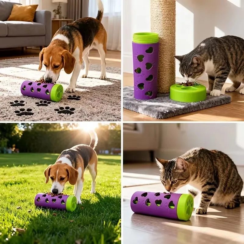Rubber Treat-Dispensing Toy Fo - Rubber Treat Dispensing Dog Toy recension och pris