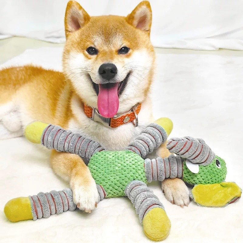 Animals Shape Pet Soft Plush C - Indestructible Dog Chew Toy recension och pris