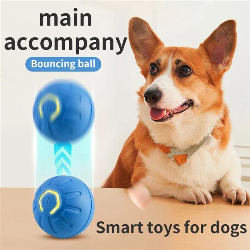 AT84-2PCS Smart Dog Ball Elect - Automatic Moving Dog Ball recension och pris