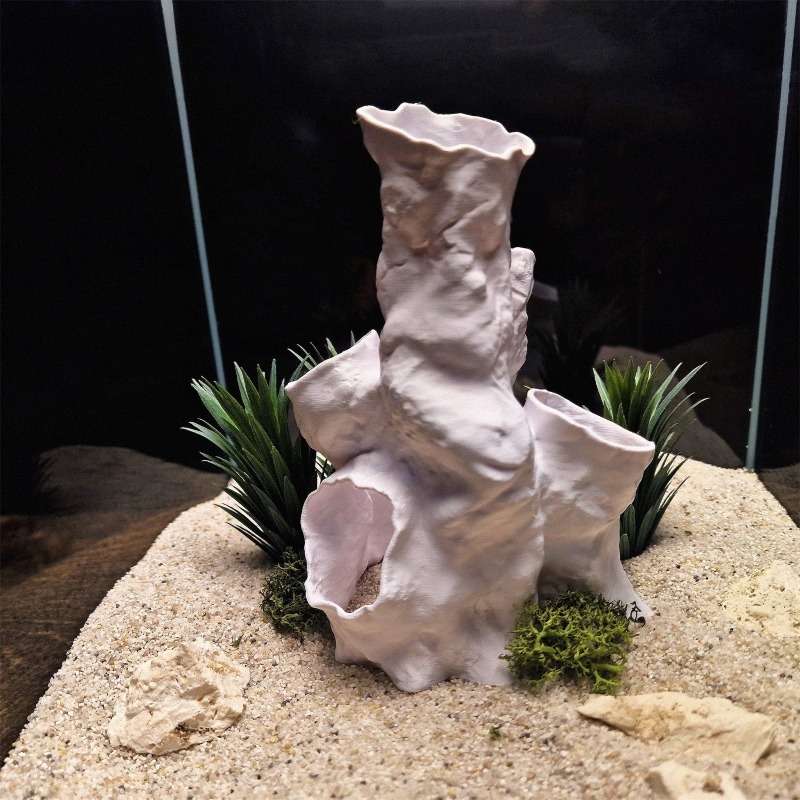 Hot Sale 3D Printed Coral Tunn - Aquarium recension och pris
