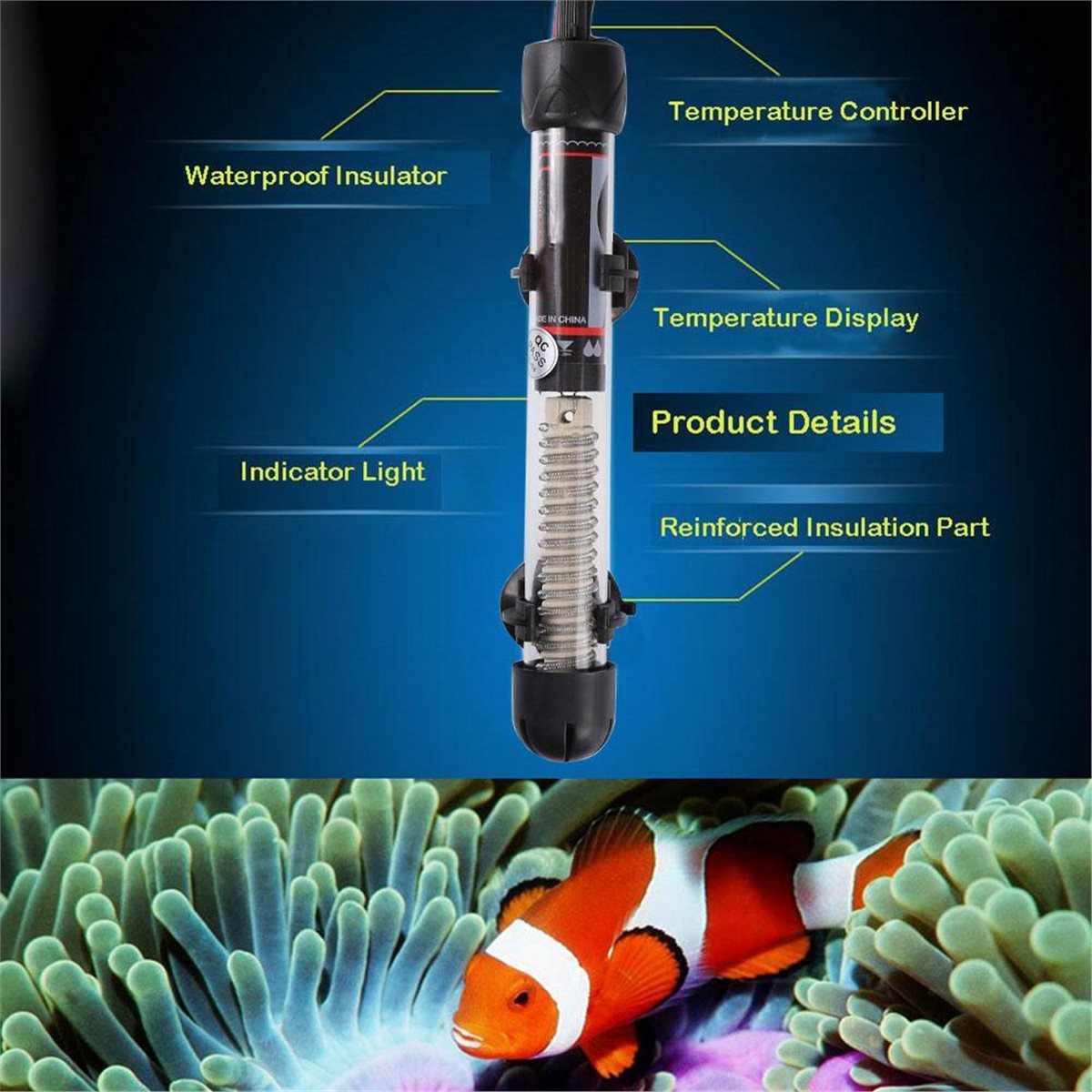 (A02R] Submersible Aquarium He - Aquarium recension och pris