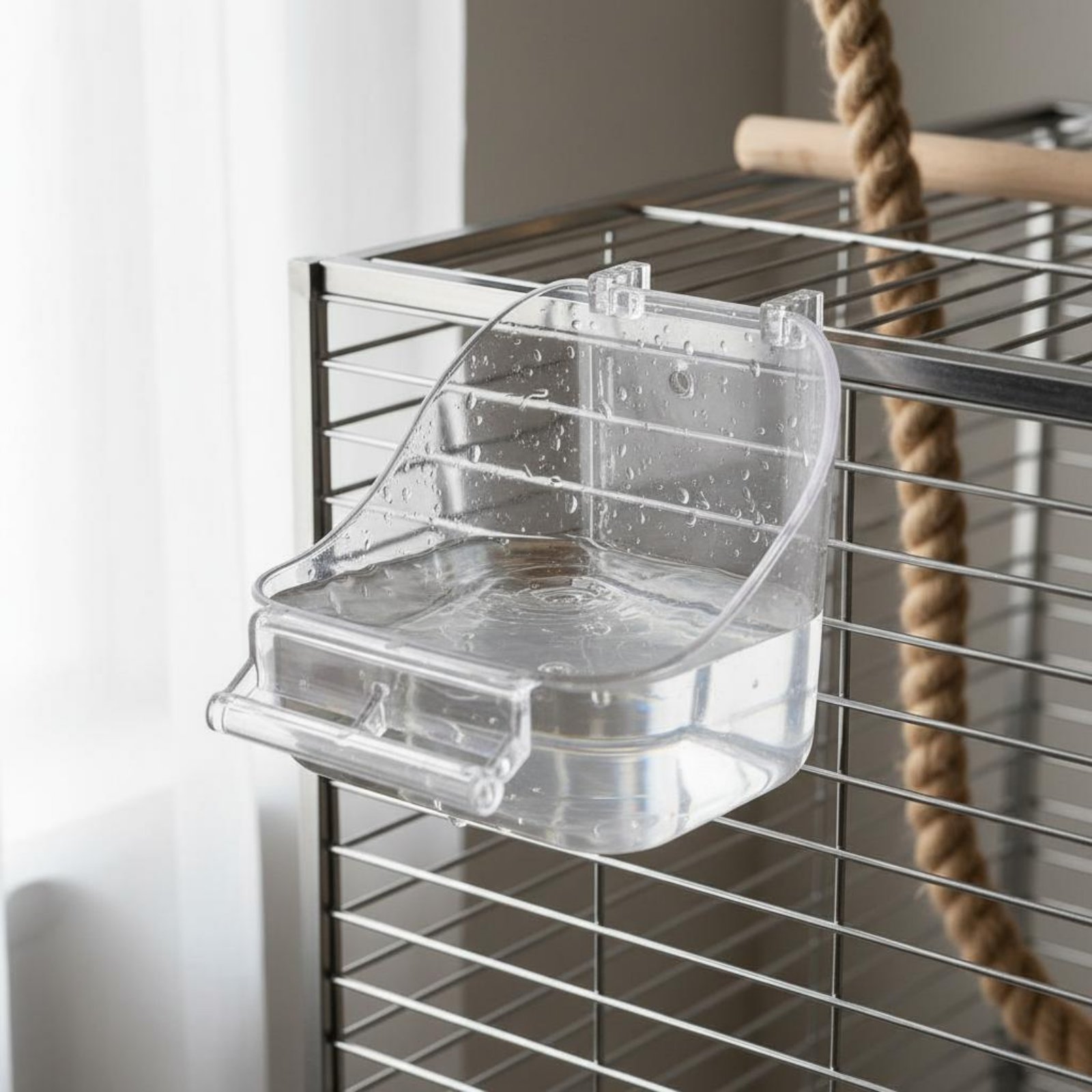 Bird Food Bowl Removable Enclo - Pet Feeders recension och pris