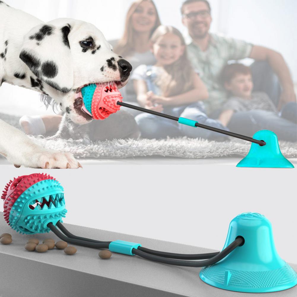 Dog Chew Toys for Aggressive C - Rubber Treat Dispensing Dog Toy recension och pris