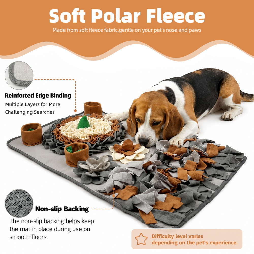 Multi-Layer Food Hiding Design - Snuffle Mat For Dogs recension och pris