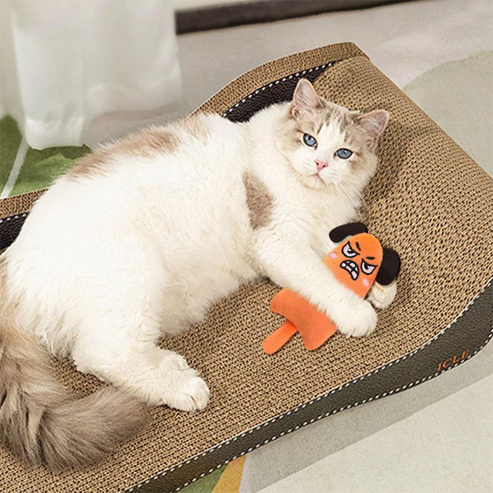Cartoon Expression Cat Toys Pl - Catnip Interactive Plush Mouse recension och pris