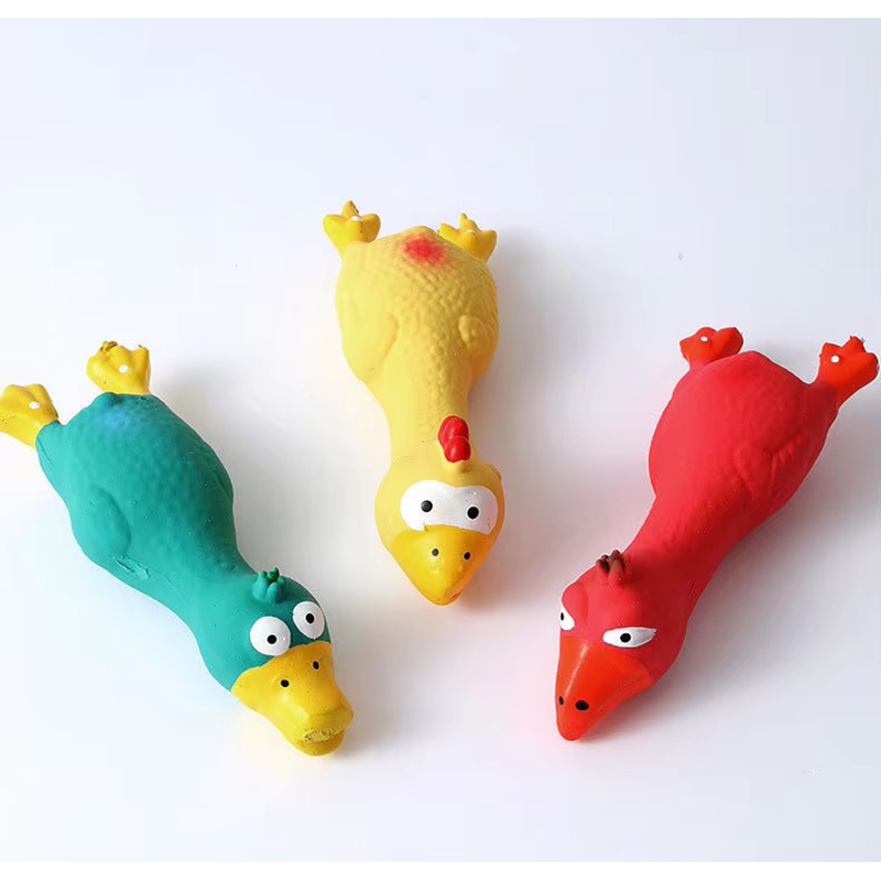 Cute Dog Squeak Toy Latex Chic - Interactive Squeaky Plush Dog Toy recension och pris