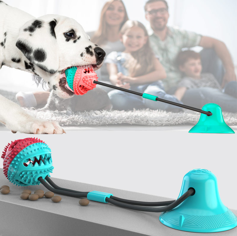 Dog Chew Toys for Aggressive C - Rubber Treat Dispensing Dog Toy recension och pris