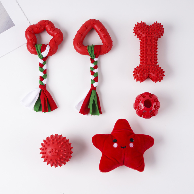 Cross-border dog toy woven rop - Indestructible Dog Chew Toy recension och pris