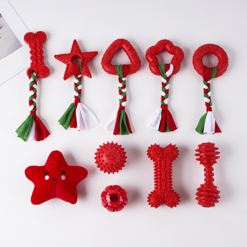 Cross-border dog toy woven rop - Indestructible Dog Chew Toy recension och pris