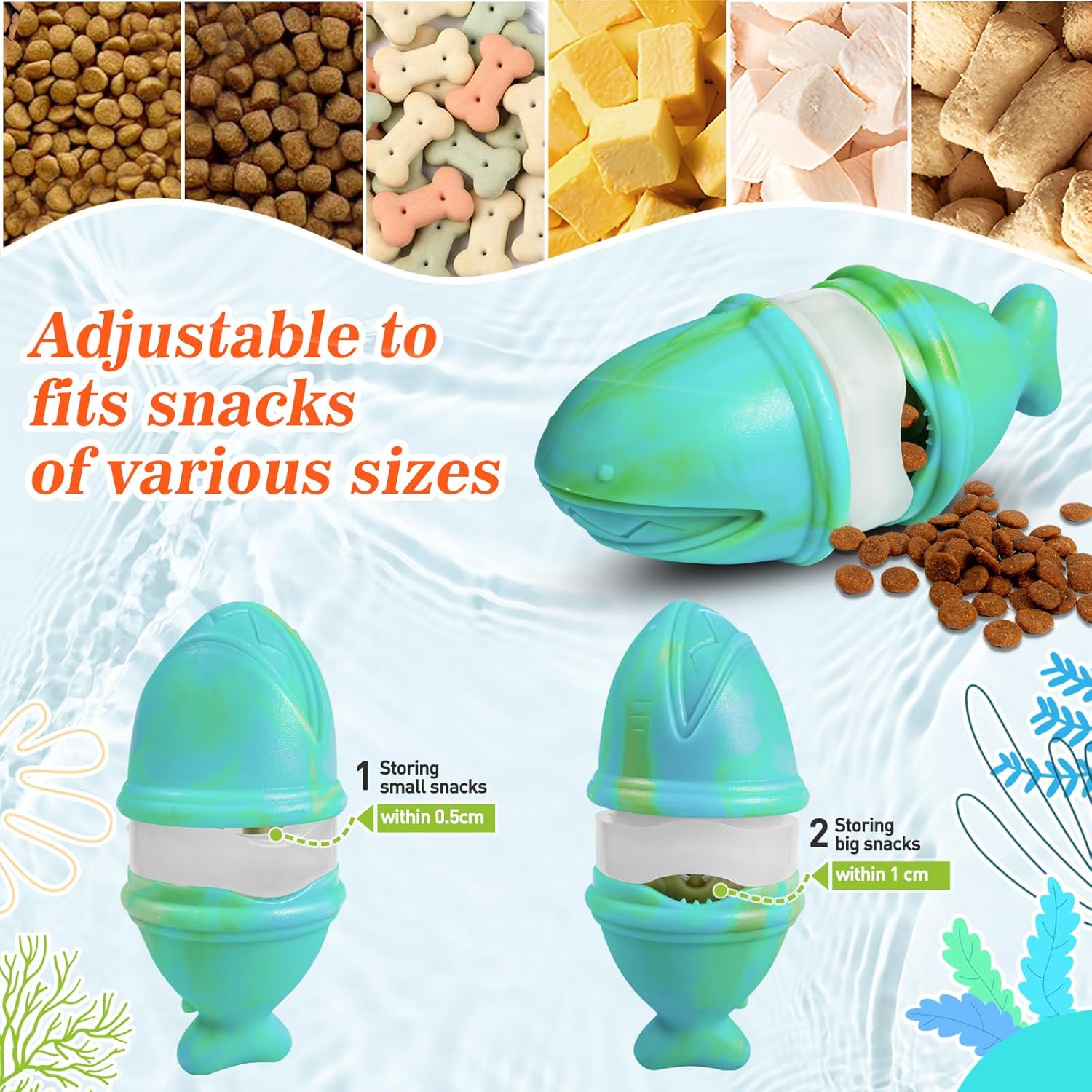 2-in-1 Treat Dispensing Chew T - Rubber Treat Dispensing Dog Toy recension och pris
