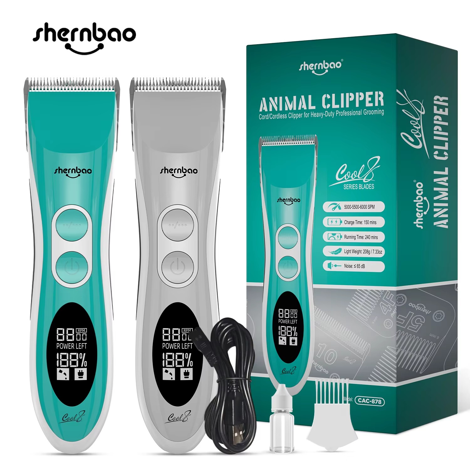 Shernbao CAC-878 Professional  - Pet Grooming recension och pris