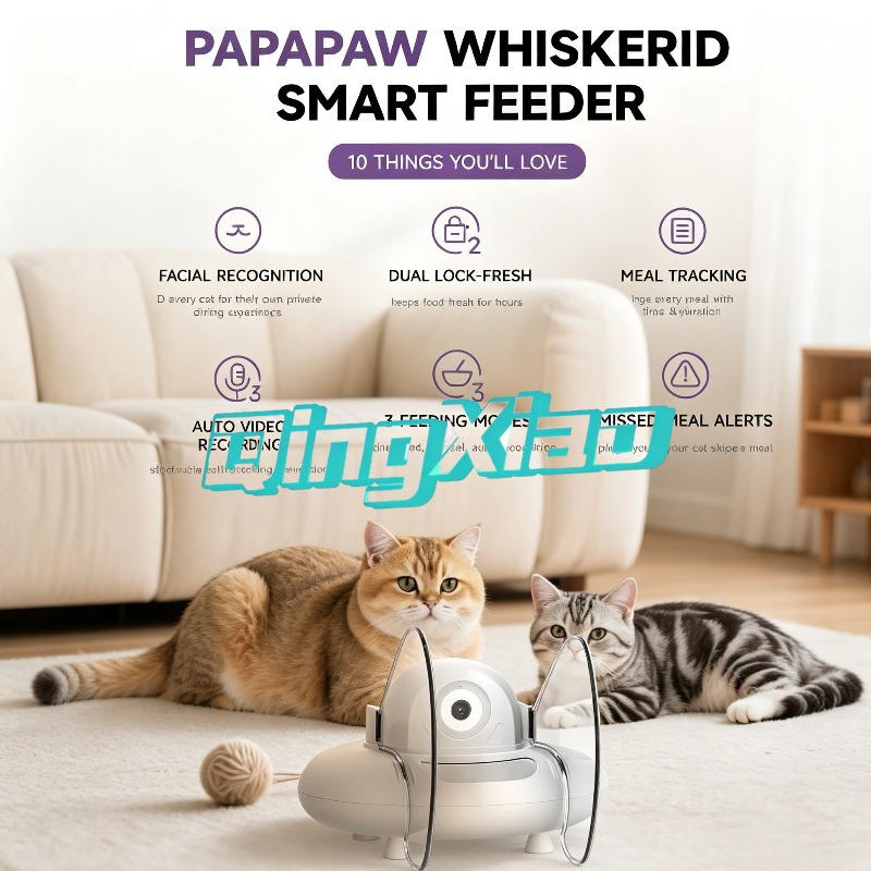 AI Smart Cat Feeder Face Recog - Pet Feeders recension och pris