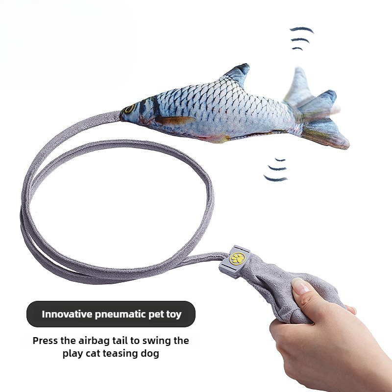 Funny Electric Moving Fish Cat - Electric Floppy Fish Dog Toy recension och pris