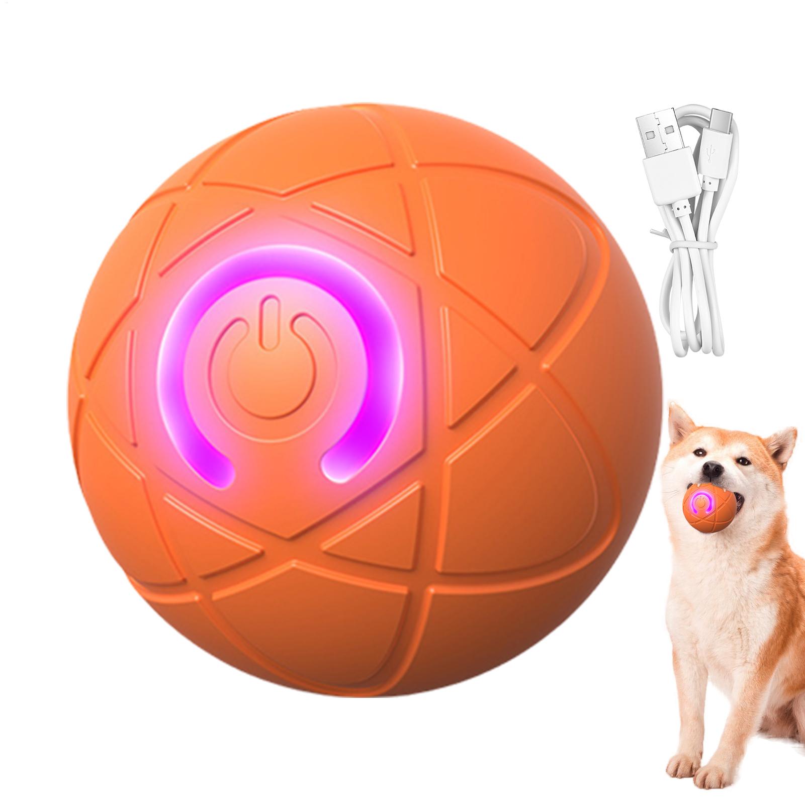 Smart Interactive Dog Toys for - Automatic Moving Dog Ball recension och pris