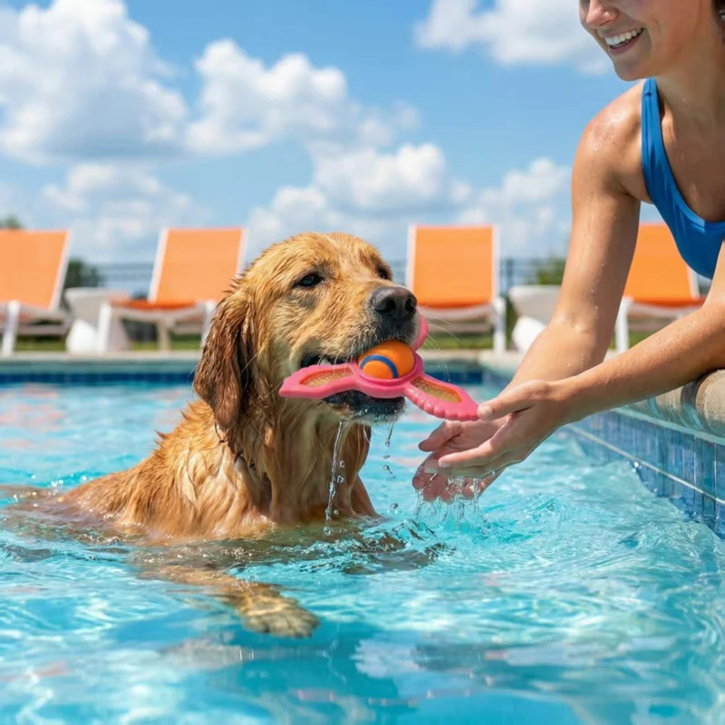 Dog Interactive Floating Fly D - Flying Disc Dog Training Toy recension och pris
