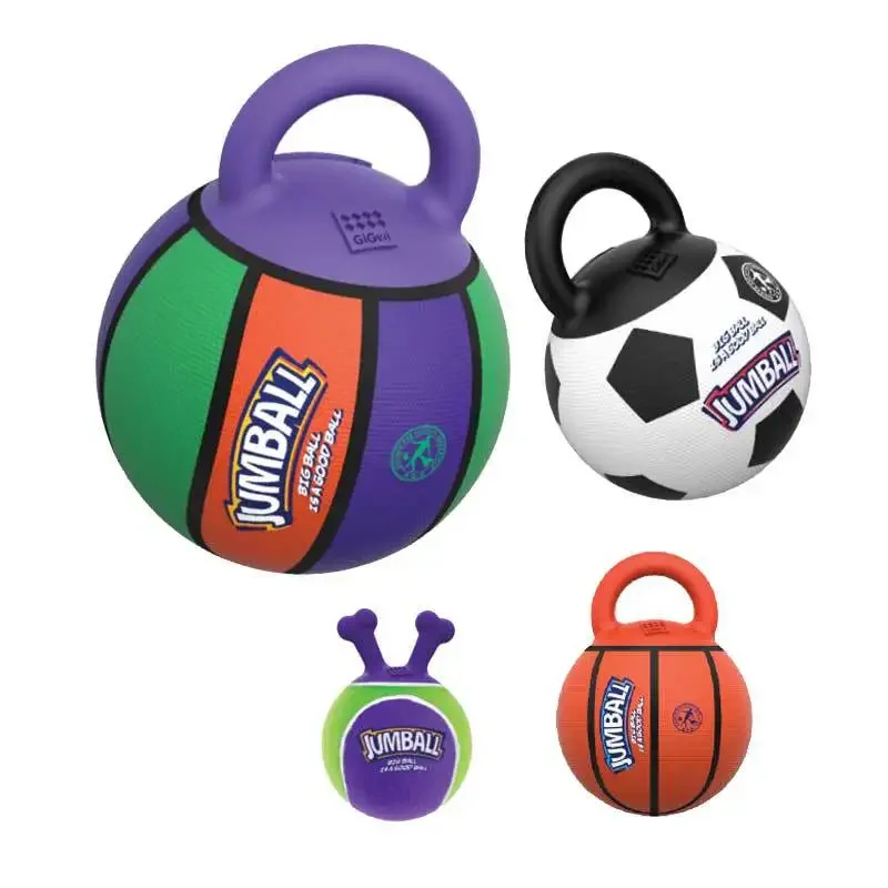 Large Dog Bite Resistant Ball  - Interactive Squeaky Plush Dog Toy recension och pris