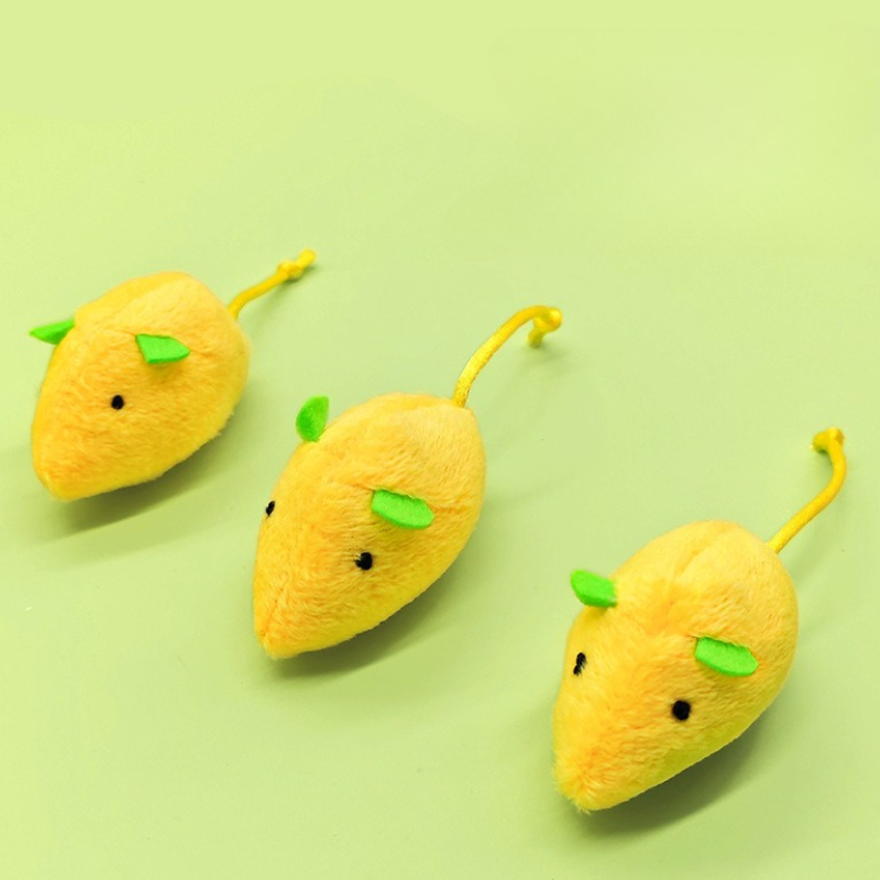 5pcs Cat Chew Plush Toy Catnip - Catnip Interactive Plush Mouse recension och pris