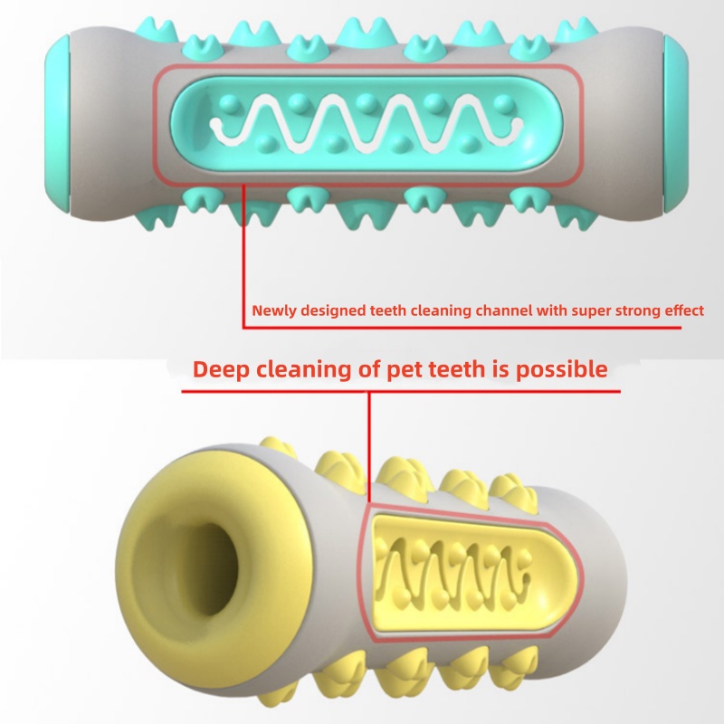 Pet Dog Teething Stick Chewabl - Teeth Cleaning Dog Chew Bone recension och pris