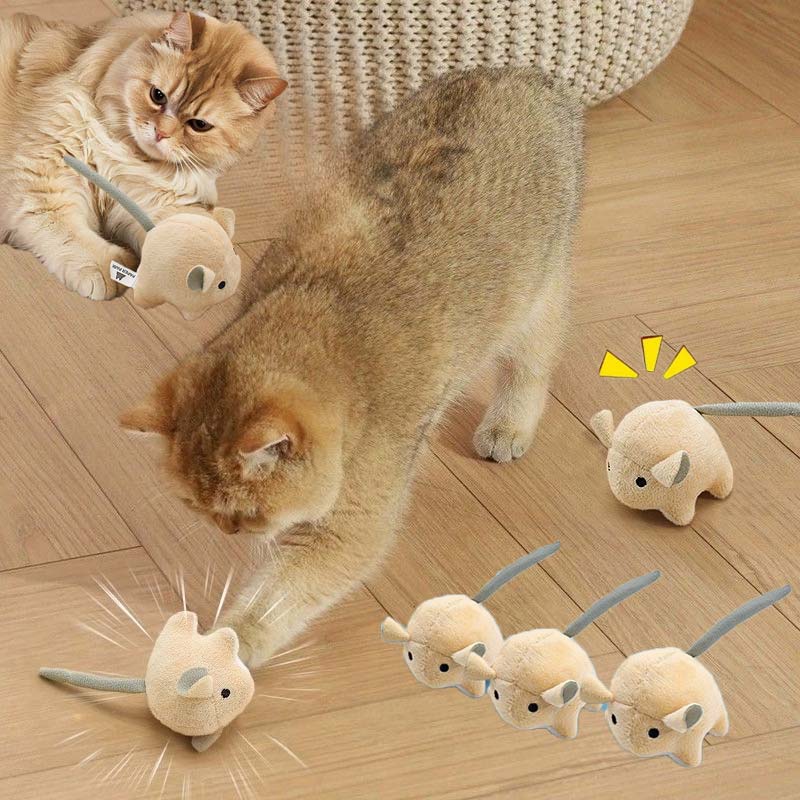 Electric Plush Mouse Catnip Ca - Catnip Interactive Plush Mouse recension och pris