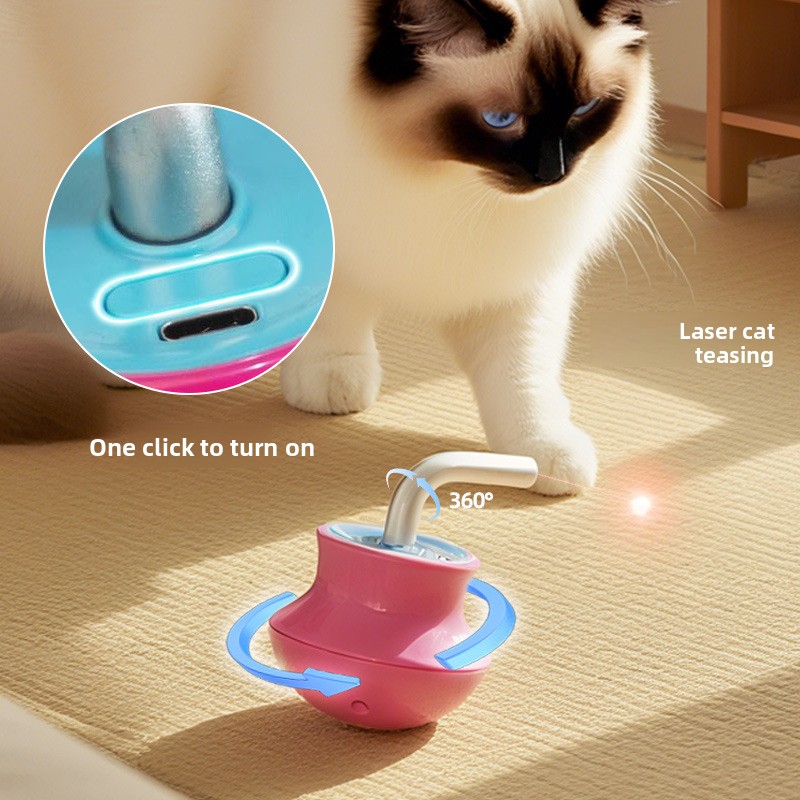 Automatic cat toys: interactiv - Laser Pointer Cat Toy Automatic recension och pris