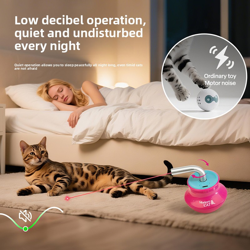 Automatic cat toys: interactiv - Laser Pointer Cat Toy Automatic recension och pris