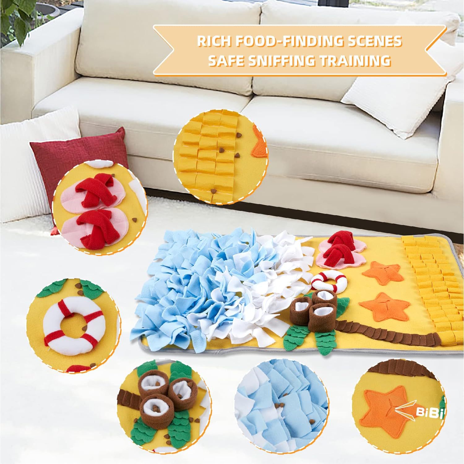 New Pet Sniffing Mat Dog Train - Snuffle Mat For Dogs recension och pris