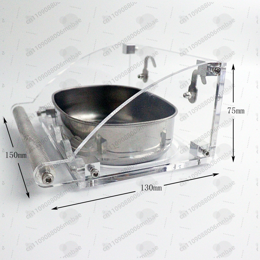 Parrot food box stainless stee - Pet Feeders recension och pris