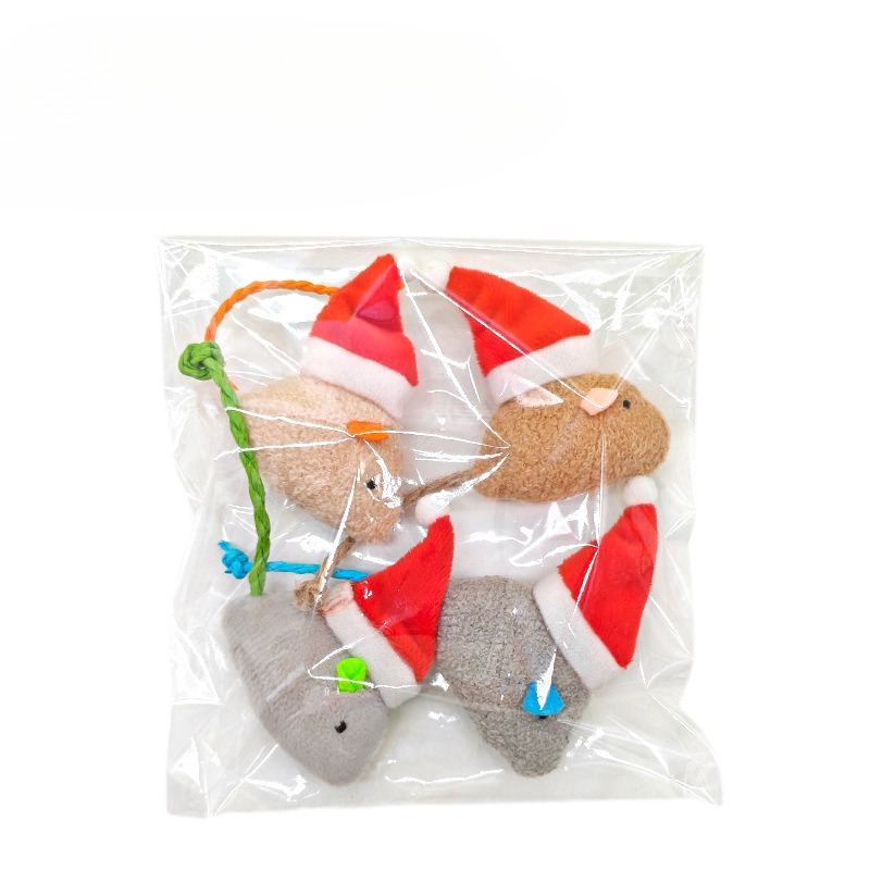 5pcs Cat Push Chew Toy Catnip  - Catnip Interactive Plush Mouse recension och pris