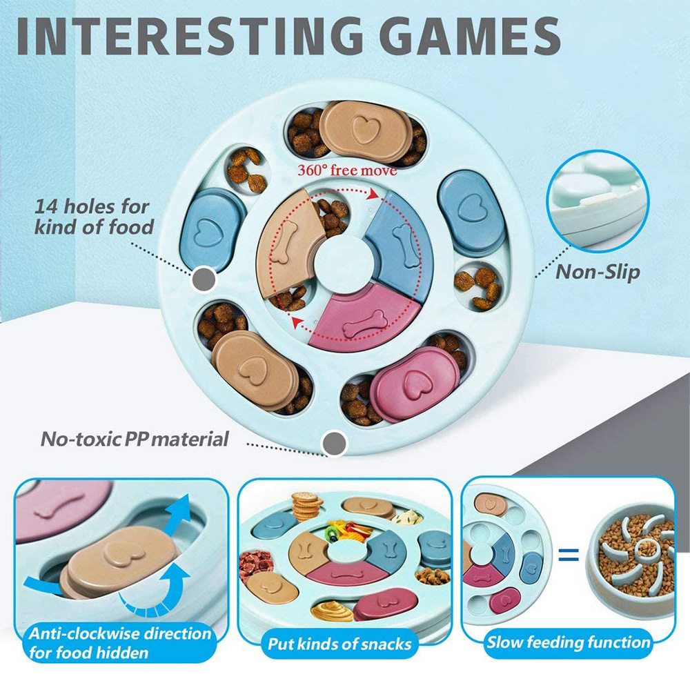 Dog Puzzle Toys Slow Feeder In - Dog Puzzle Feeder Toy recension och pris
