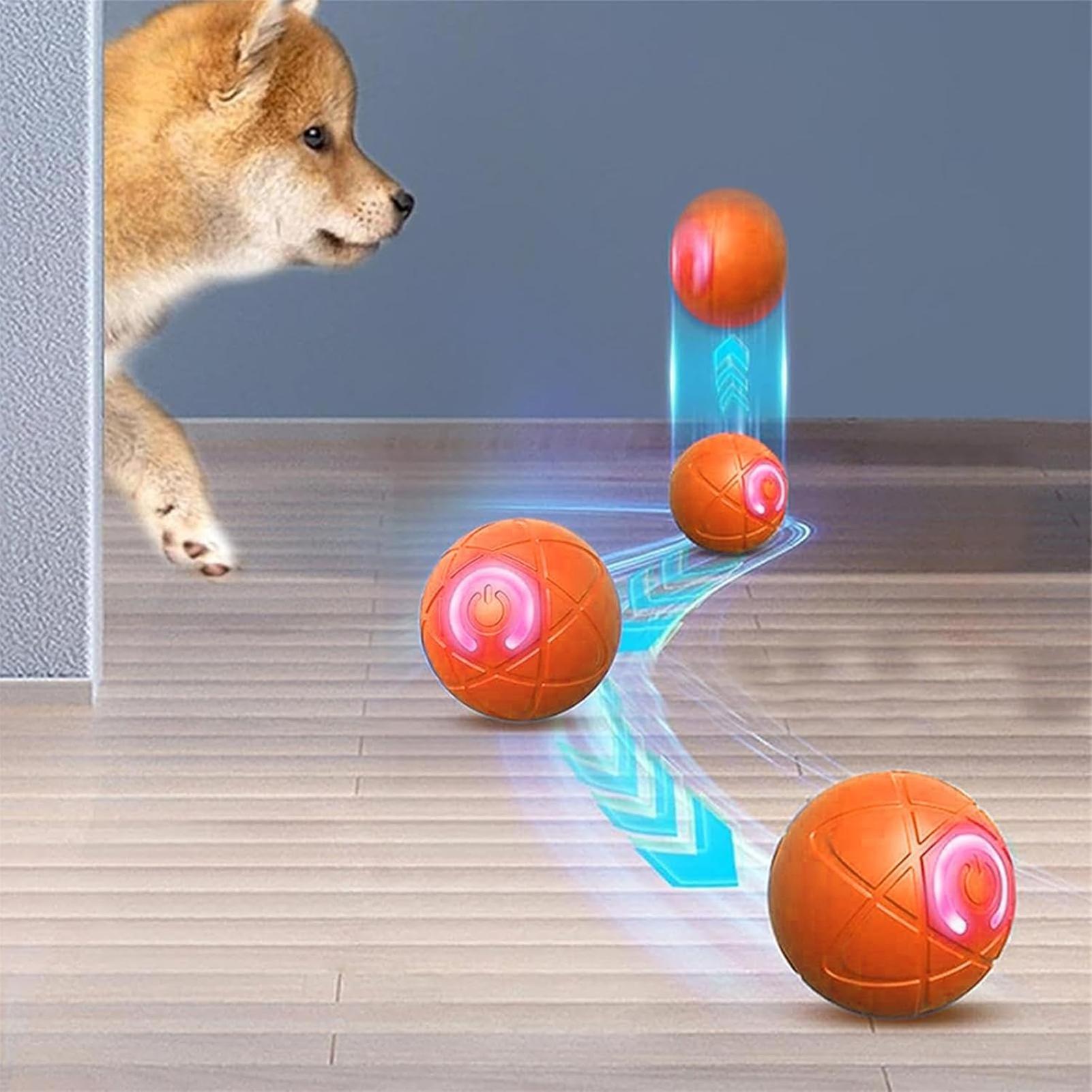 1pc Pet Toy Ball Automatic Mov - Automatic Moving Dog Ball recension och pris