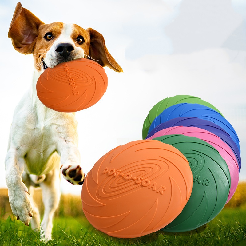 Interactive Silicone Flying Sa - Flying Disc Dog Training Toy recension och pris