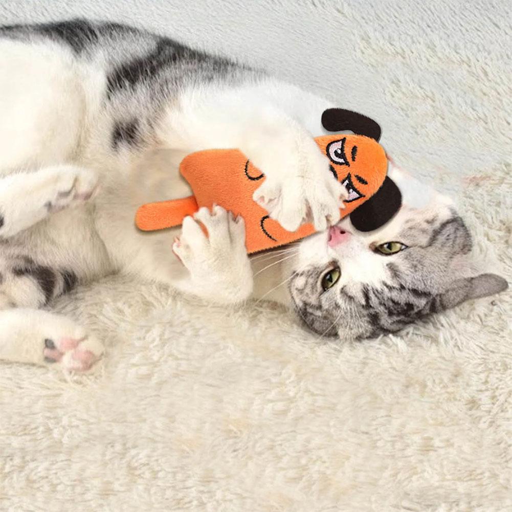 Cartoon Expression Cat Toys Pl - Catnip Interactive Plush Mouse recension och pris
