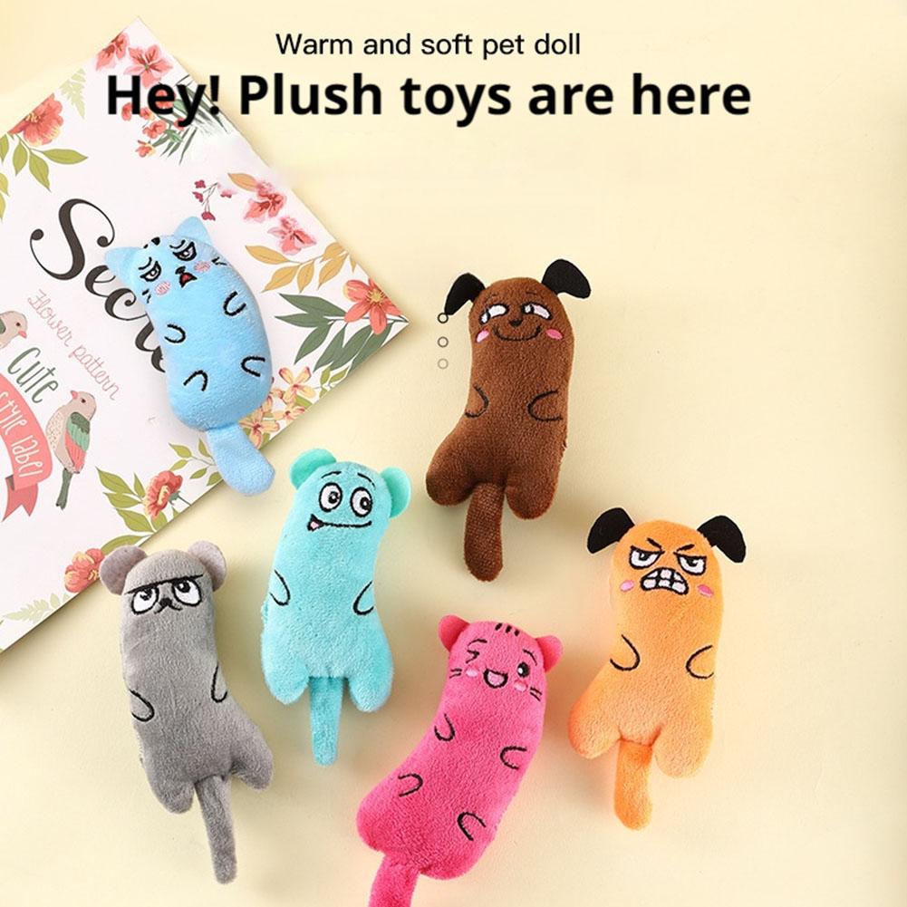 Cartoon Expression Cat Toys Pl - Catnip Interactive Plush Mouse recension och pris