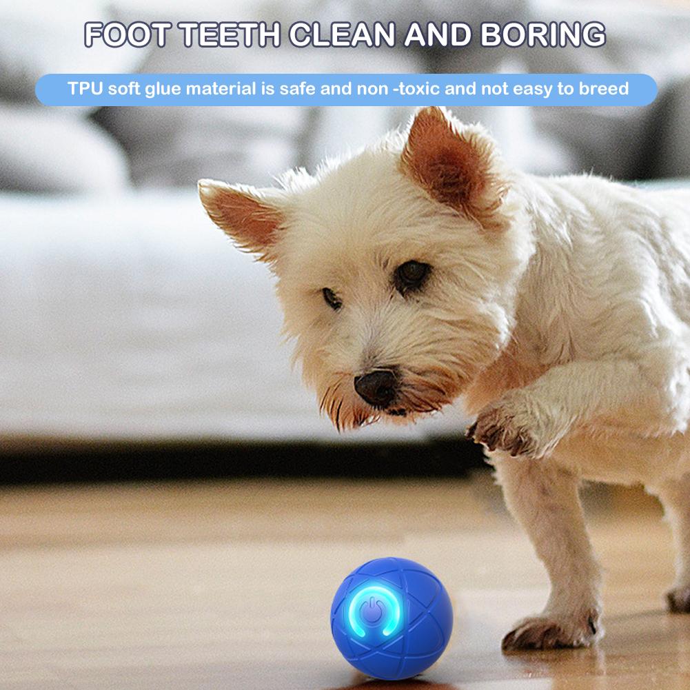 Electronic Interactive Pet Toy - Automatic Moving Dog Ball recension och pris
