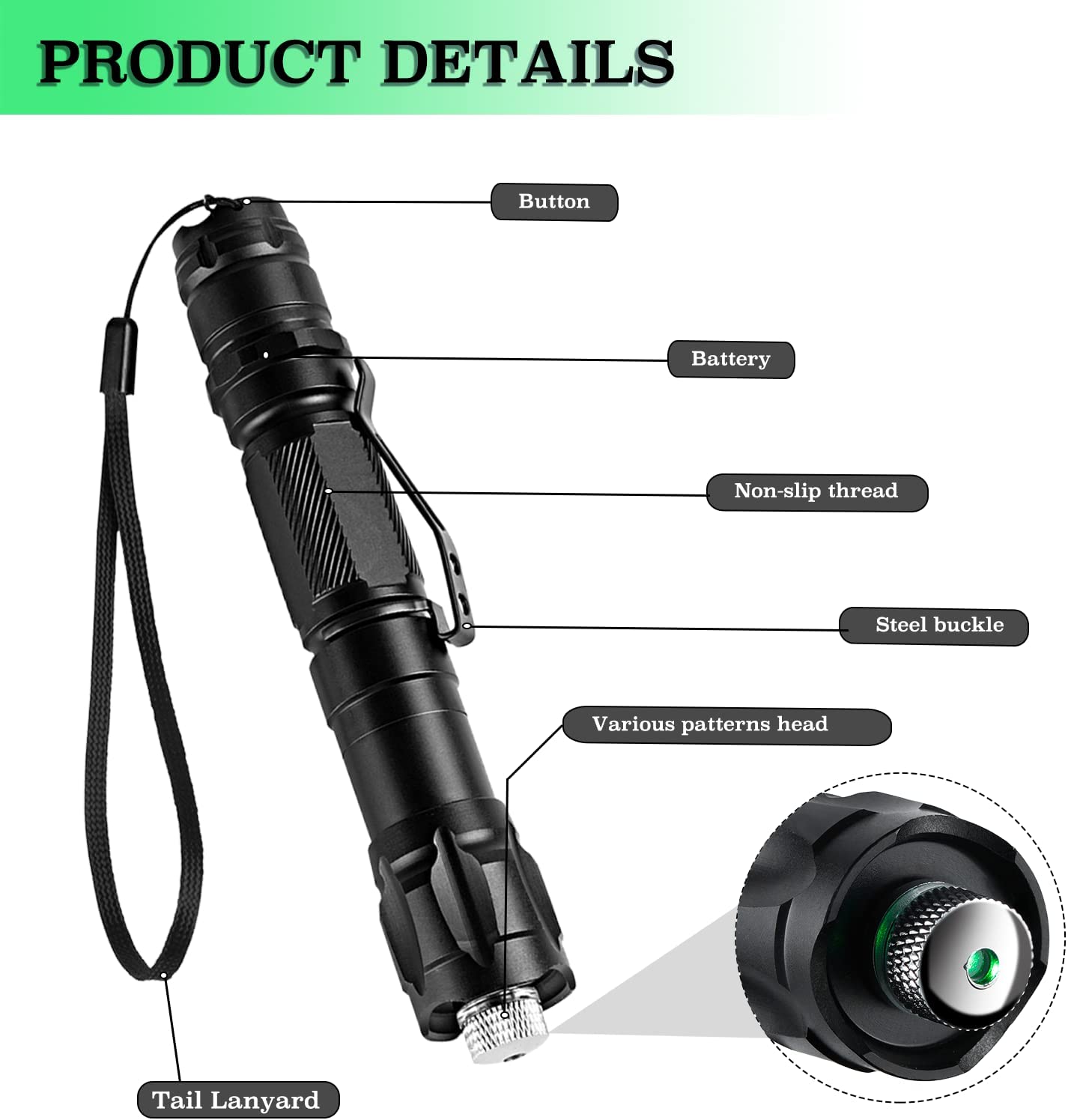 (Do not provide batteries)Gree - Laser Pointer Cat Toy Automatic recension och pris