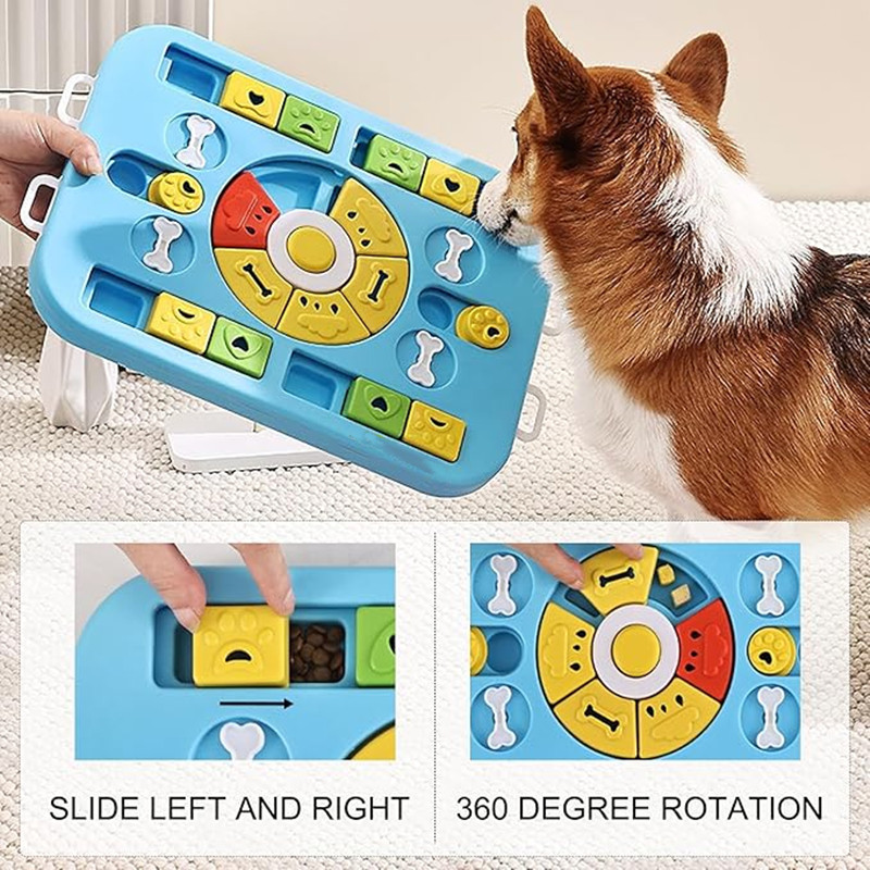 Interactive Dog Puzzle Toy for - Dog Puzzle Feeder Toy recension och pris
