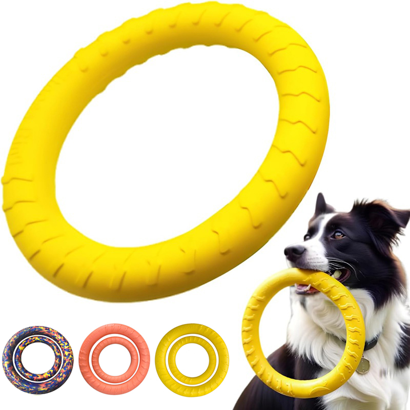 Dog Toys Pet Flying Discs EVA  - Suction Cup Dog Tug Toy recension och pris