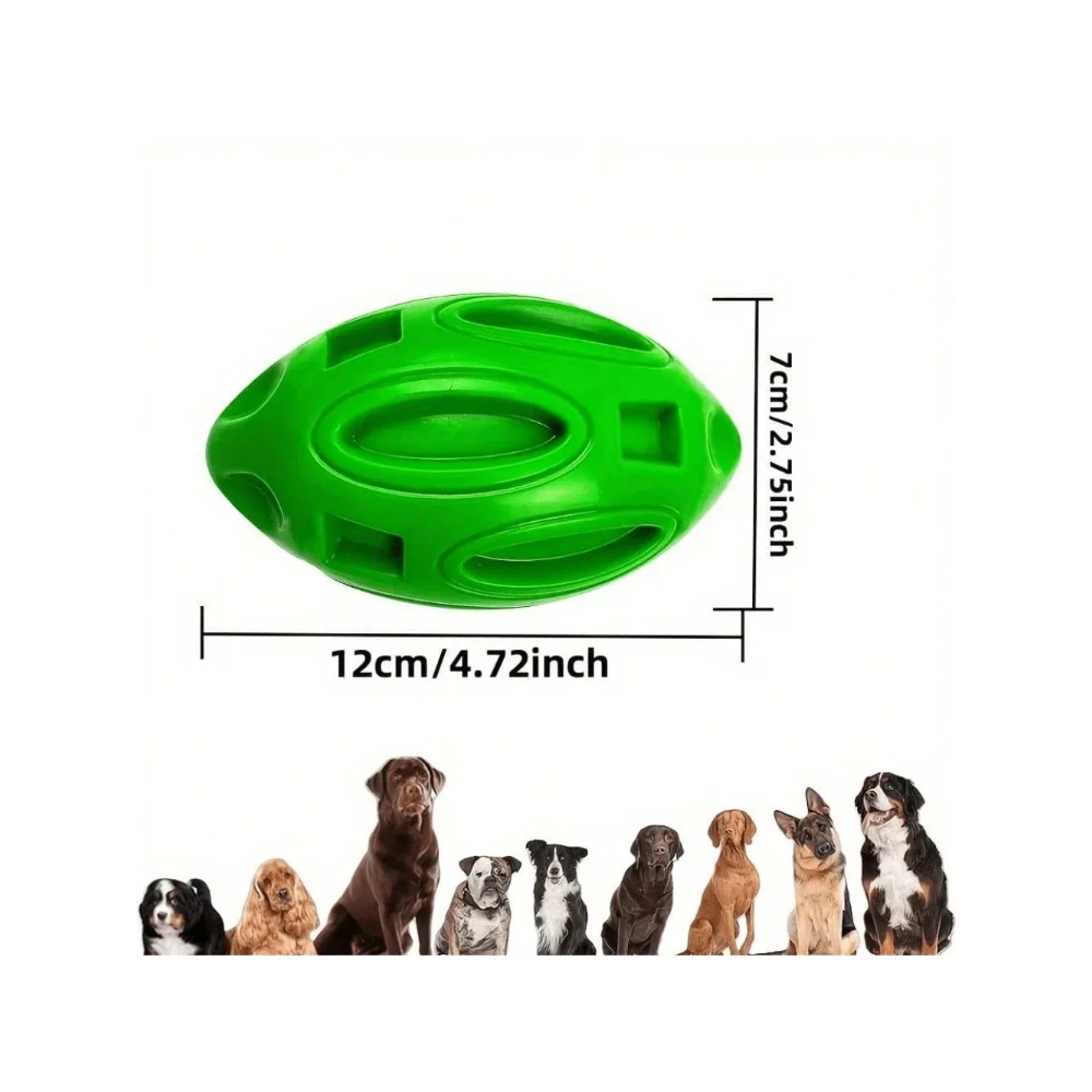 1pcs Indestructible Squeaky Ru - Interactive Squeaky Plush Dog Toy recension och pris