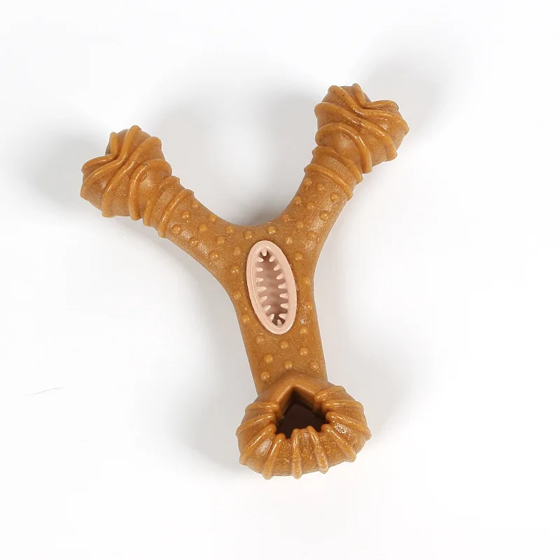 New 15cm Large Breed Wooden Do - Indestructible Dog Chew Toy recension och pris