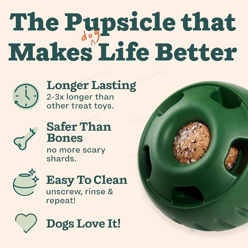 Luxury Modern Interactive Slow - Rubber Treat Dispensing Dog Toy recension och pris