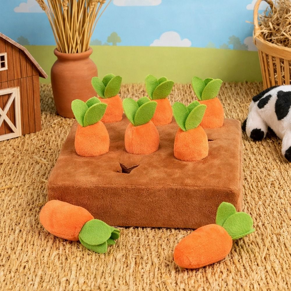 Stress Relief Carrot Snuffle M - Dog Puzzle Feeder Toy recension och pris