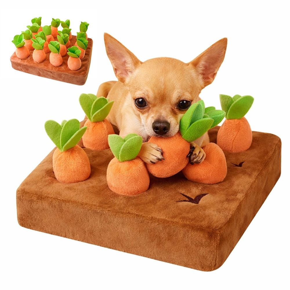 Stress Relief Carrot Snuffle M - Dog Puzzle Feeder Toy recension och pris
